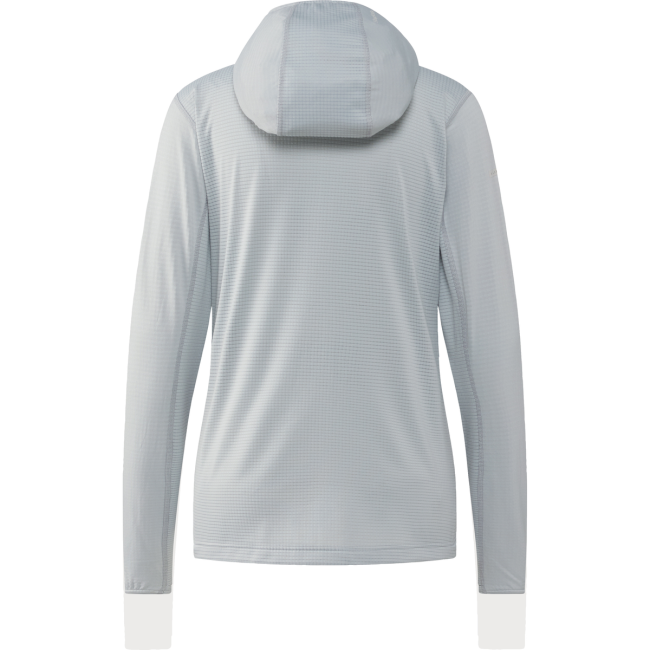 Haglöfs L.I.M Mid Multi Hood W – Hanorac strat intermediar - Gri Stone Grey