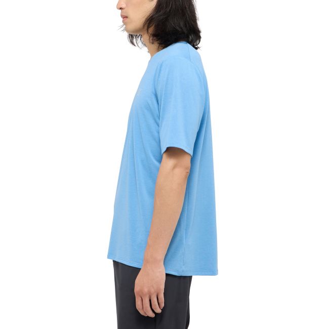 Haglöfs L.I.M Ridge Tee – Tricou tehnic ușor - Albastru deschis Sky Blue