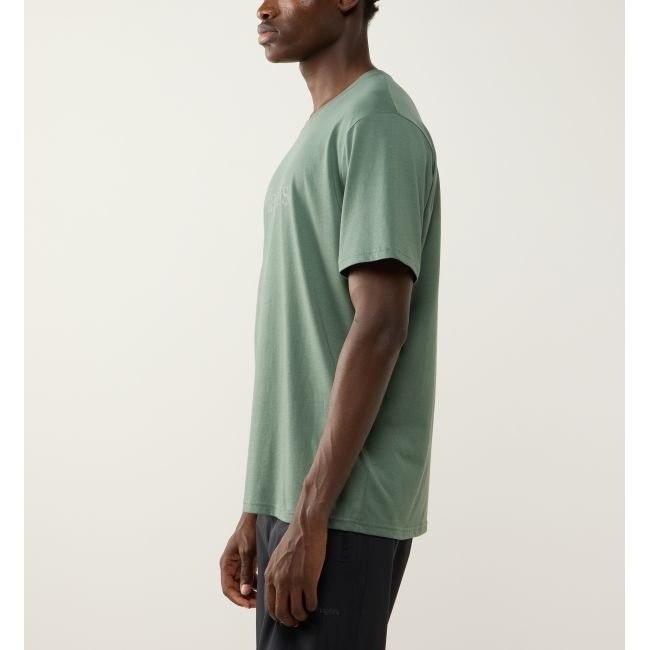 Haglöfs Outsiders Tee – Tricou din bumbac - Verde Chlorophyll Green