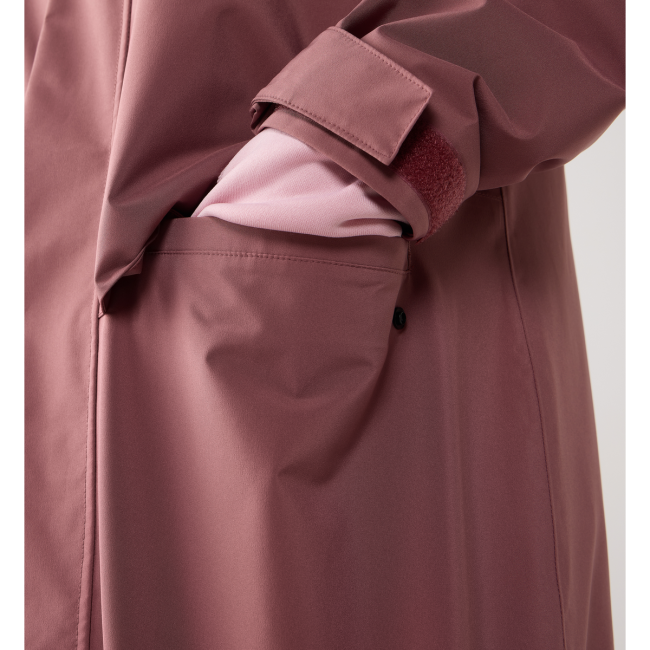 Haglöfs Aria Proof Parka W – Parka impermeabilă - Roz Misty Mauve