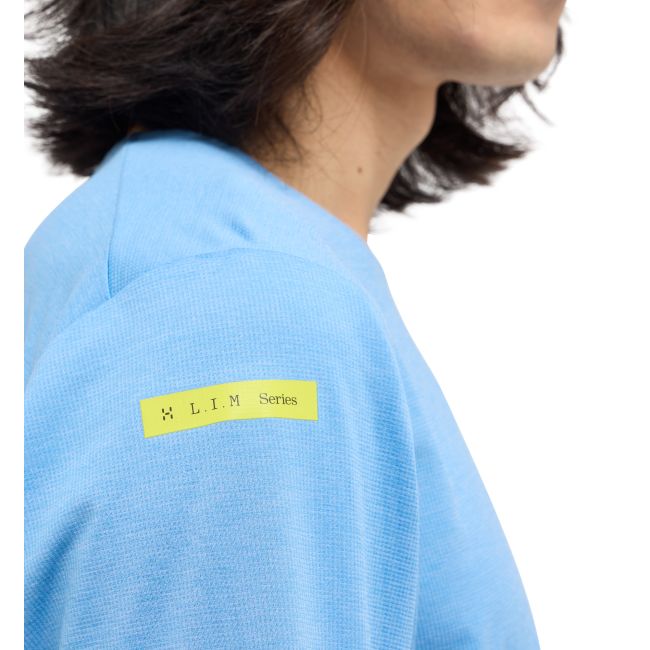 Haglöfs L.I.M Ridge Tee – Tricou tehnic ușor - Albastru deschis Sky Blue