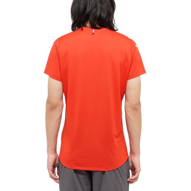 Haglöfs L.I.M Tech Tee – Tricou tehnic ultraușor - Roșu Habanero