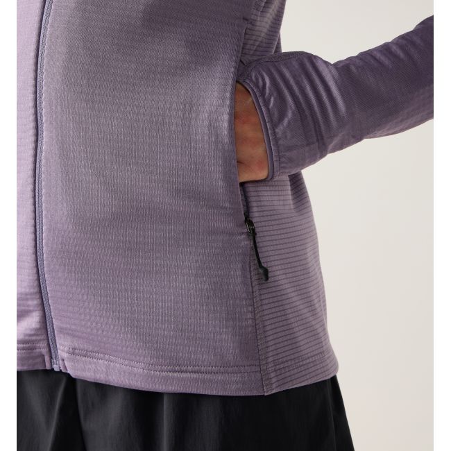 Haglöfs L.I.M Mid Multi Hood W – Hanorac strat intermediar - Mov Purple Fog