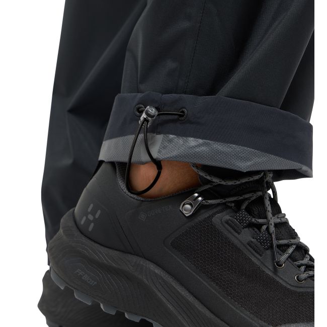 Haglöfs L.I.M Airak Pant W – Pantaloni impermeabili ultraușori - Negru True Black