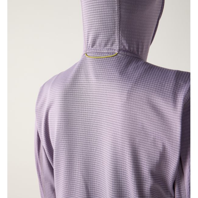 Haglöfs L.I.M Mid Multi Hood W – Hanorac strat intermediar - Mov Purple Fog