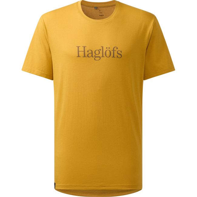 Haglöfs Outsiders Tee – Tricou din bumbac - Galben Clay Yellow