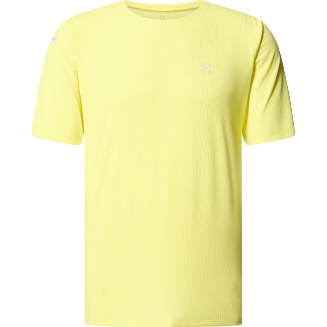 Haglöfs L.I.M Ridge Tee – Tricou tehnic ușor - Galben Pale Yellow
