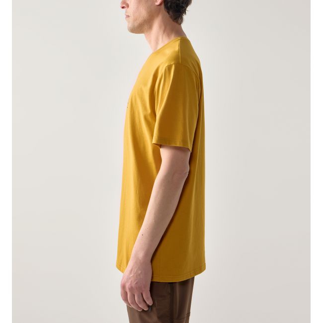 Haglöfs Outsiders Tee – Tricou din bumbac - Galben Clay Yellow