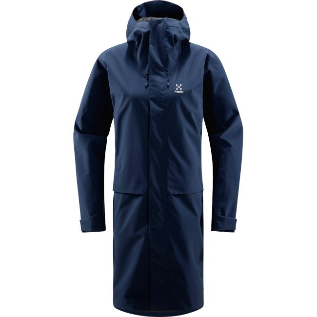 Haglöfs Aria Proof Parka W – Parka impermeabilă - Albastru închis Tarn Blue