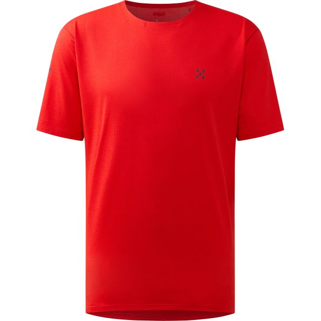 Haglöfs L.I.M Ridge Tee – Tricou tehnic ușor - Roșu Tech Red