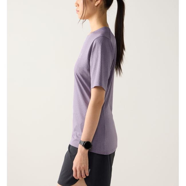 Haglöfs L.I.M Ridge Tee W – Tricou tehnic ușor - Mov Purple Fog