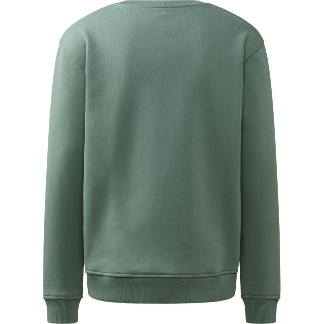 Haglöfs Crewneck – Bluză din bumbac organic - Verde Chlorophyll Green