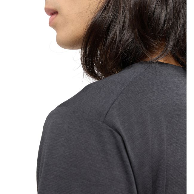 Haglöfs L.I.M Ridge Tee – Tricou tehnic ușor - Negru True Black