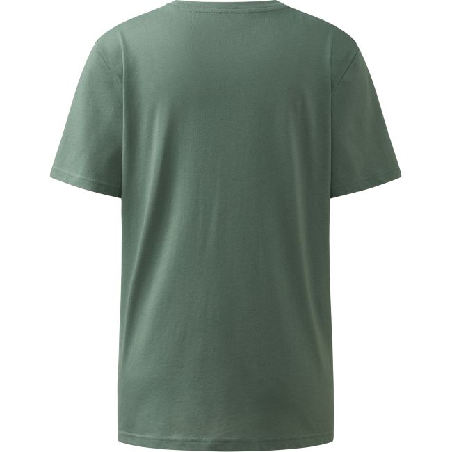 Haglöfs Outsiders Tee W – Tricou din bumbac - Verde Chlorophyll Green