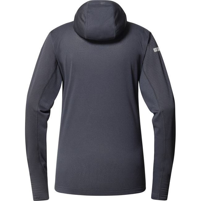 Haglöfs L.I.M Mid Multi Hood W – Hanorac strat intermediar - Negru True Black