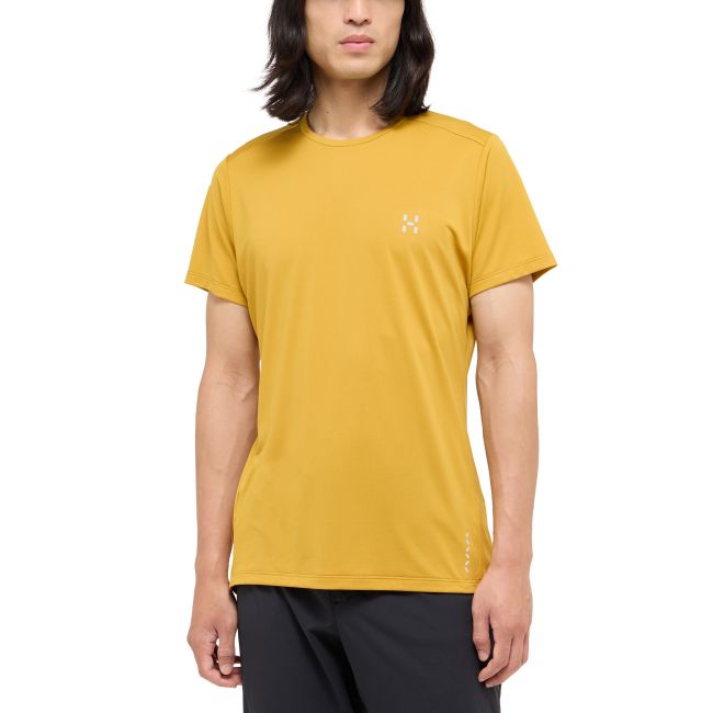 Haglöfs L.I.M Tech Tee – Tricou tehnic ultraușor - Galben Clay Yellow