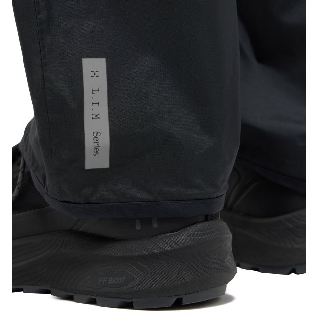 Haglöfs L.I.M Airak Pant W – Pantaloni impermeabili ultraușori - Negru True Black