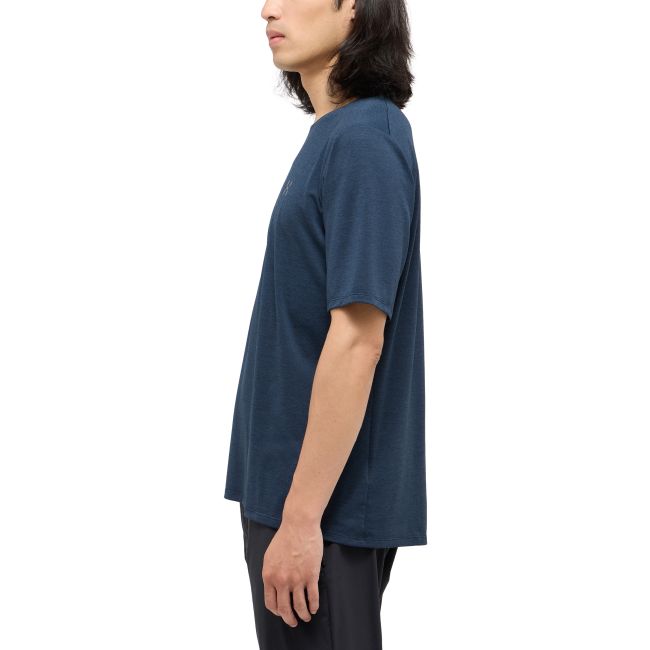 Haglöfs L.I.M Ridge Tee – Tricou tehnic ușor - Albastru închis Tarn Blue