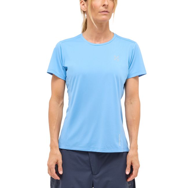 Haglöfs L.I.M Tech Tee W – Tricou tehnic ultraușor - Albastru deschis Sky Blue