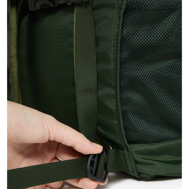 Haglöfs Tight Tote 25 – Geantă tote transformabilă 25 L - Verde închis Seaweed Green/True Black