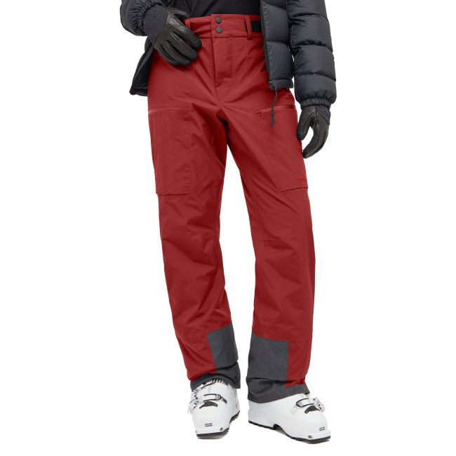 Haglöfs Latnja GTX Insulated Pant W – Pantaloni de schi izolați GORE-TEX - Roșu Carmine Red