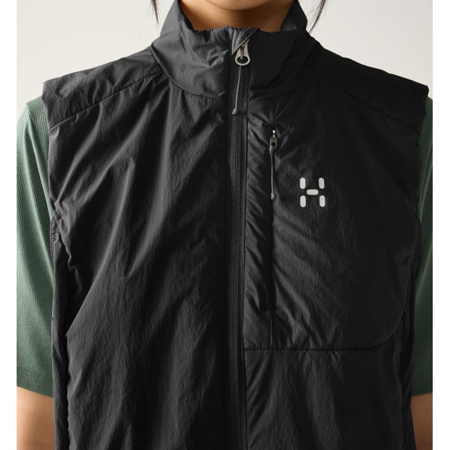 Haglöfs L.I.M Mimic Barrier Vest W – Vestă izolată minimalistă - Negru True Black