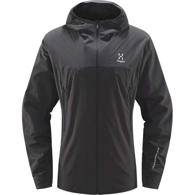 Haglöfs L.I.M Alpha II Hood – Geacă izolată ușoară cu glugă - Negru True Black