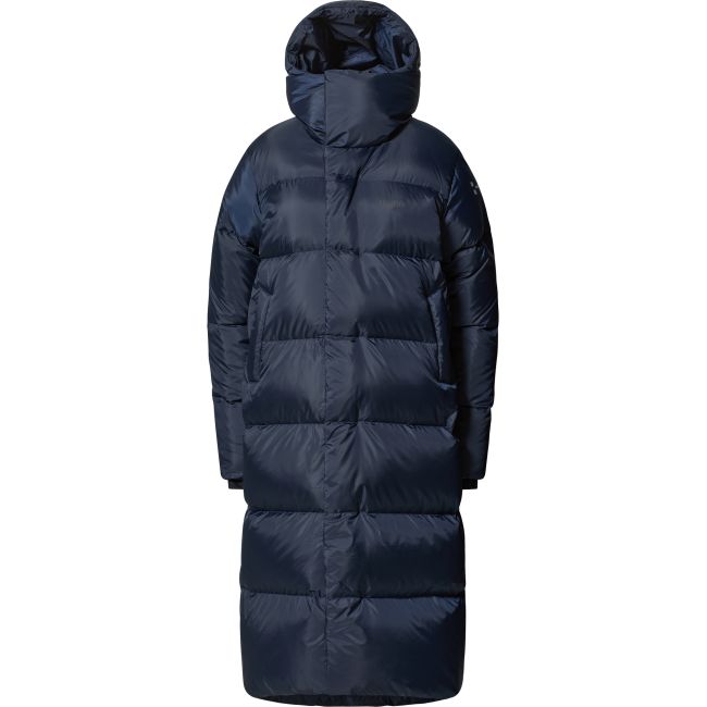 Haglöfs Long Down II Parka W – Parka lungă din puf - Albastru închis Tarn Blue