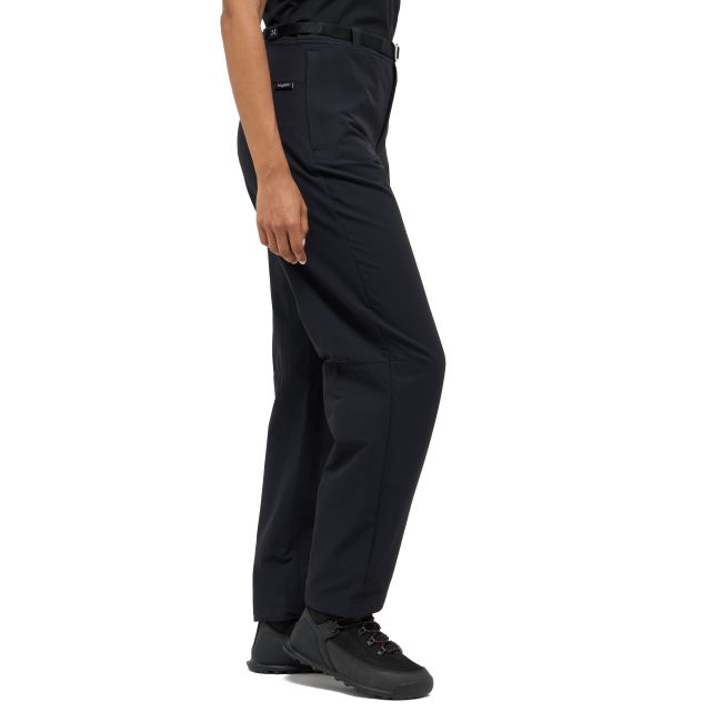 Haglöfs Hede Pant W – Pantaloni outdoor versatili - Negru True Black