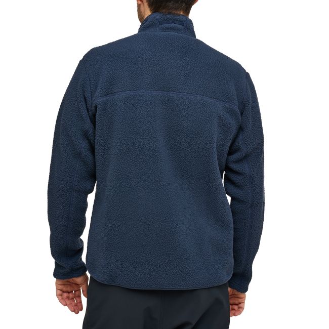 Haglöfs Mossa Pile Jacket – Geacă fleece pufos - Albastru închis Tarn Blue