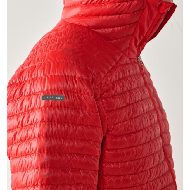 Haglöfs L.I.M Mimic II Hood – Geacă izolată ultraușoară Mimic cu glugă - Roșu Tech Red