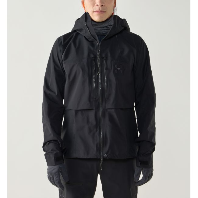 Haglöfs Spitz GTX Pro II Jacket – Geacă GORE-TEX PRO pentru alpinism - Negru True Black