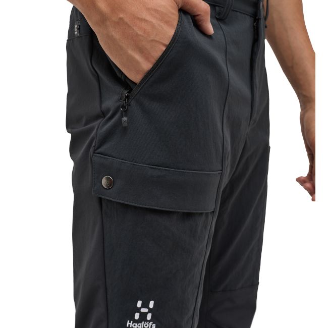 Haglöfs Mid Standard Pant – Pantaloni de drumeție rezistenți - Negru True Black