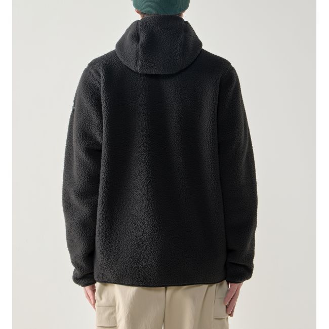 Haglöfs Funäs Pile Hood – Hanorac fleece pufos - Negru True Black
