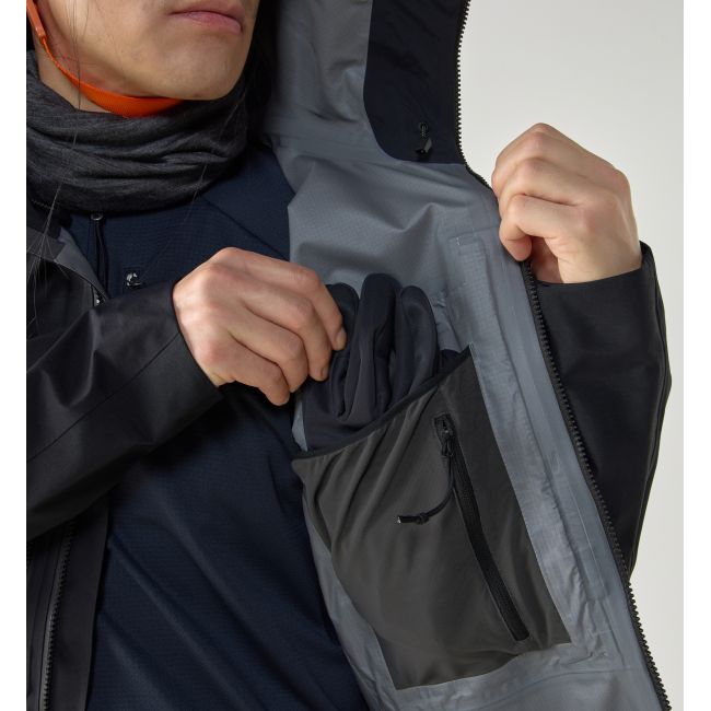 Haglöfs Spitz GTX Pro II Jacket – Geacă GORE-TEX PRO pentru alpinism - Negru True Black