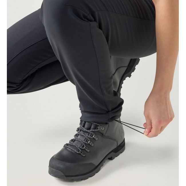 Haglöfs Warm Flex Pant W – Pantaloni softshell călduroși - Negru True Black
