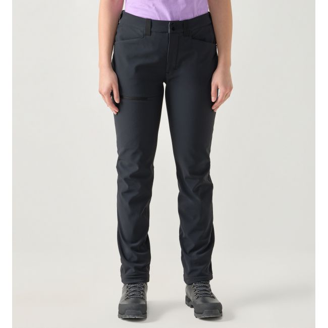 Haglöfs Warm Flex Pant W – Pantaloni softshell călduroși - Negru True Black