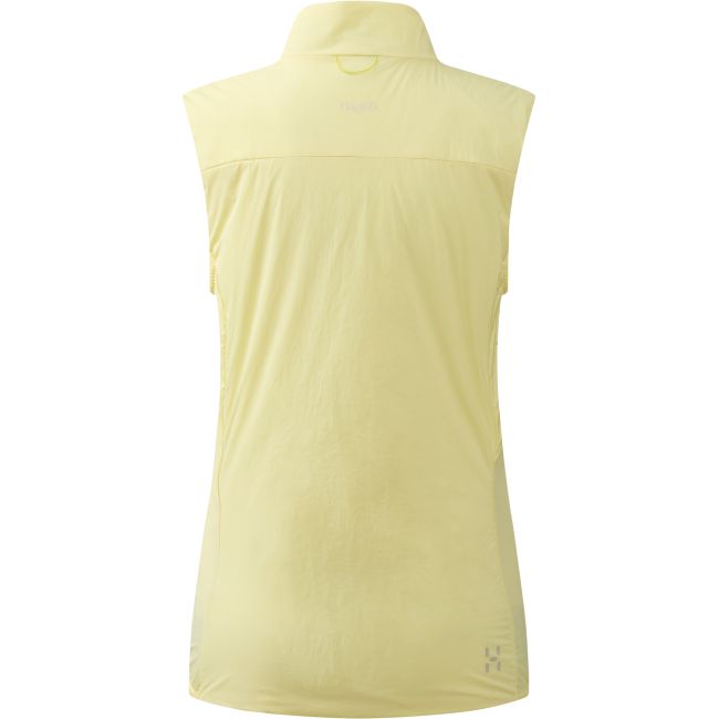 Haglöfs L.I.M Mimic Barrier Vest W – Vestă izolată minimalistă - Galben Yellow Rise