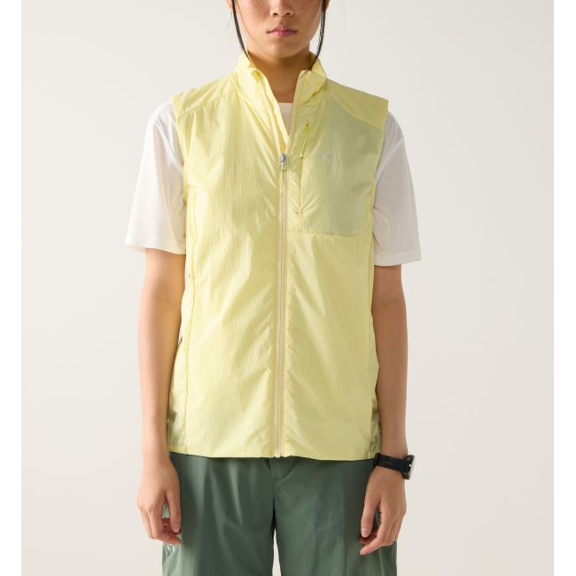 Haglöfs L.I.M Mimic Barrier Vest W – Vestă izolată minimalistă - Galben Yellow Rise