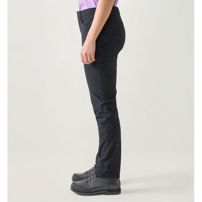 Haglöfs Warm Flex Pant W – Pantaloni softshell călduroși - Negru True Black