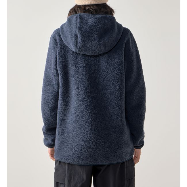 Haglöfs Funäs Pile Hood W – Hanorac fleece pufos - Albastru închis Tarn Blue