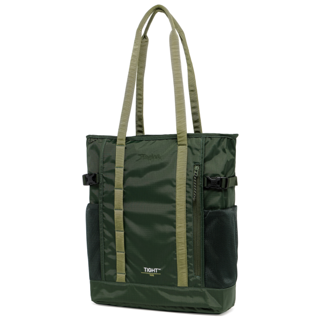 Haglöfs Tight Tote 25 – Geantă tote transformabilă 25 L - Verde închis Seaweed Green/True Black