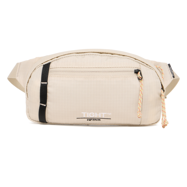 Haglöfs Tight Hip Pack 1 – Borsetă 1 L - Bej Chalk Beige/True Black