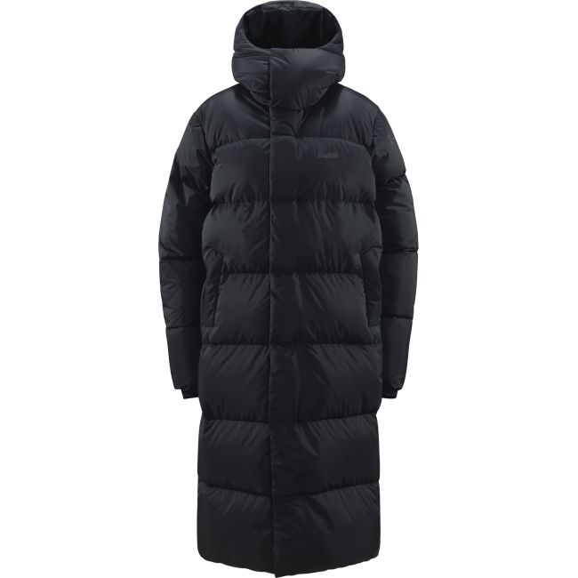 Haglöfs Long Down II Parka W – Parka lungă din puf - Negru True Black