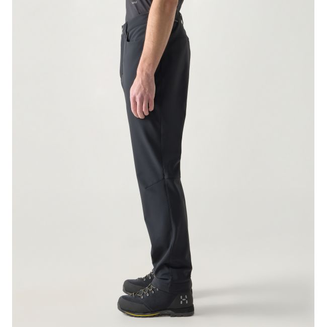 Haglöfs Warm Flex Pant – Pantaloni softshell călduroși - Negru True Black