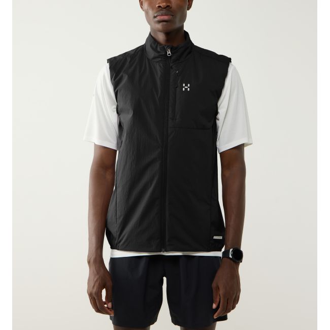 Haglöfs L.I.M Mimic Barrier Vest – Vestă izolată minimalistă - Negru True Black