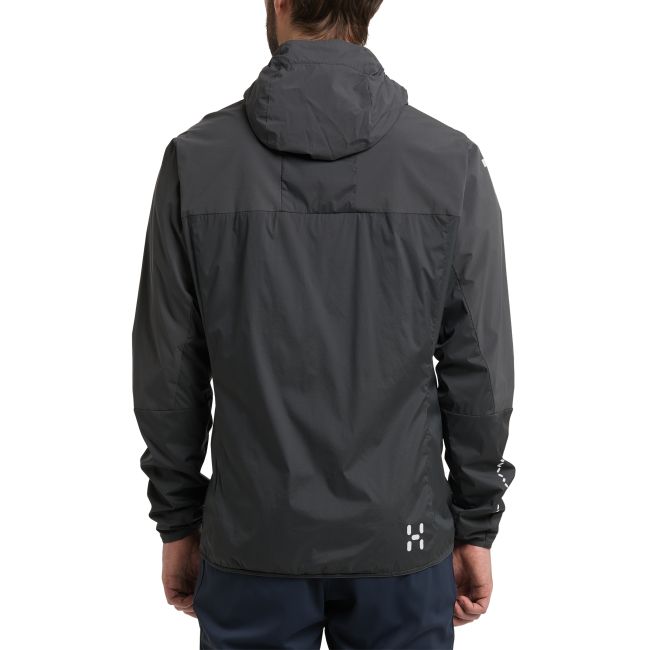 Haglöfs L.I.M Alpha II Hood – Geacă izolată ușoară cu glugă - Negru True Black