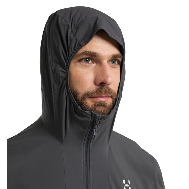 Haglöfs L.I.M Alpha II Hood – Geacă izolată ușoară cu glugă - Negru True Black