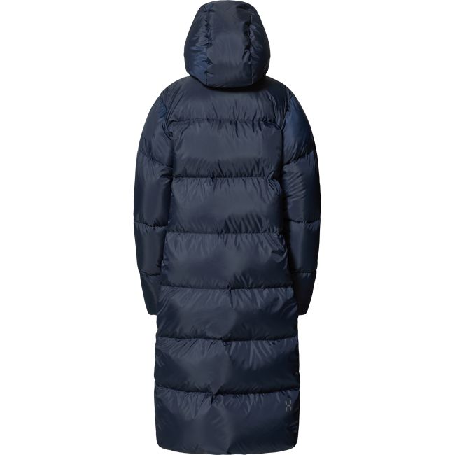 Haglöfs Long Down II Parka W – Parka lungă din puf - Albastru închis Tarn Blue
