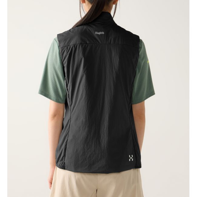 Haglöfs L.I.M Mimic Barrier Vest W – Vestă izolată minimalistă - Negru True Black